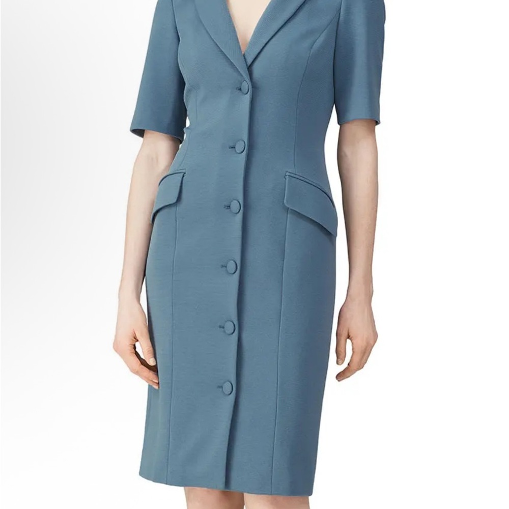 Elegant Blue Women's Dress